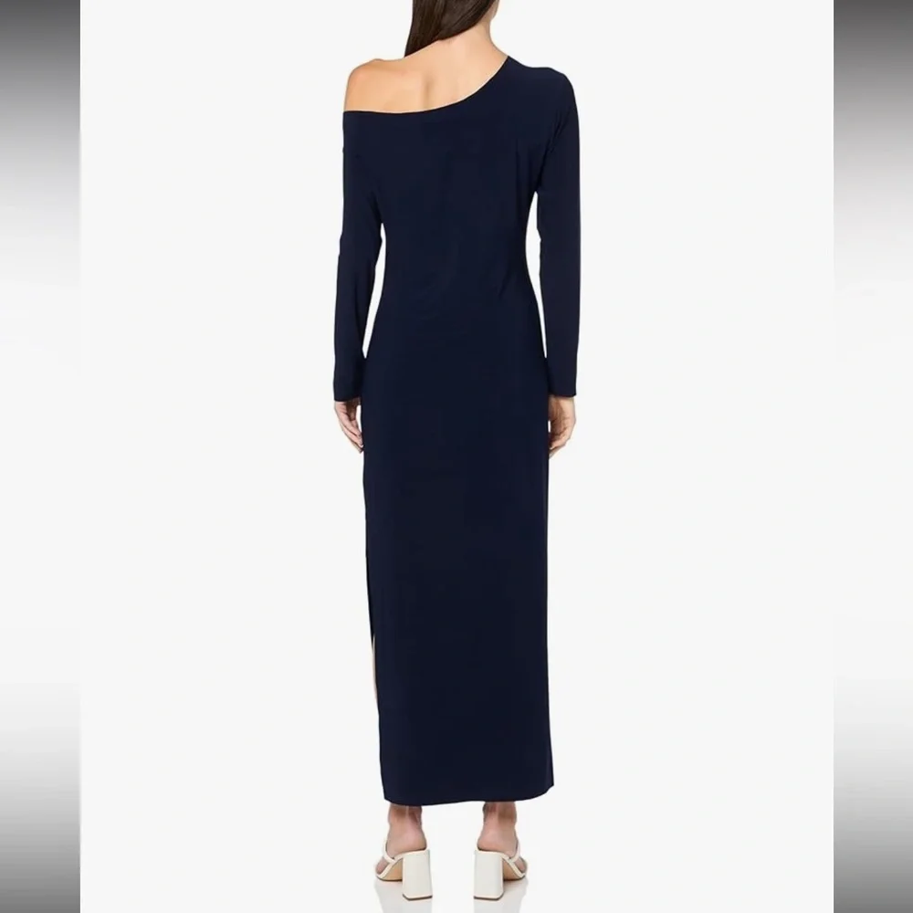 Norma Kamali Off the Shoulder Dress - Picture 2 of 7